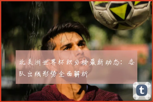 北美洲世界杯积分榜最新动态：各队出线形势全面解析